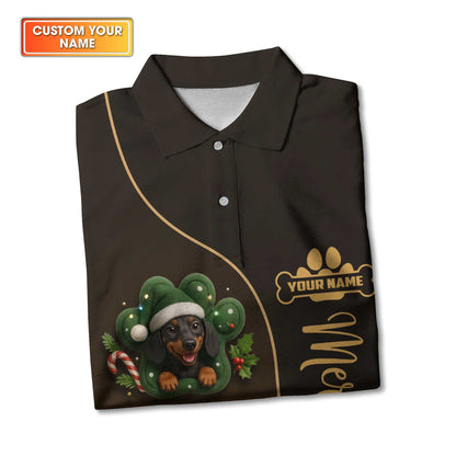 I Merry Woofmas Cute Dachshund Trio Hoodie, Dachshund Shirt, Wiener Dog T Shirt