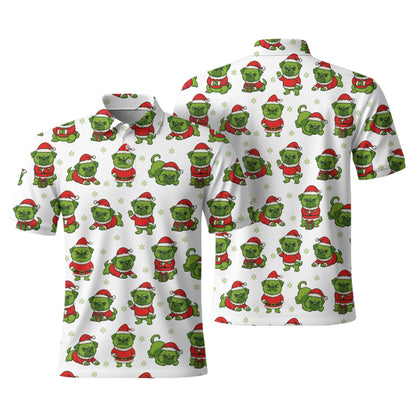 Grinch Pug Christmas White Hoodie, Funny Pug Shirt,  Pugrinch Pattern Shirts