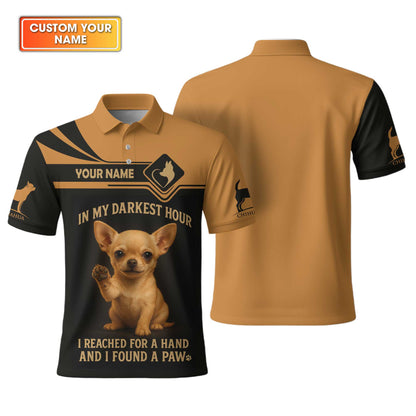 In My Darkest Hour I Reached For A Hand Chihuahua Hoodie, Chihuahua Shirt, Chihuahua Dog T Shirt