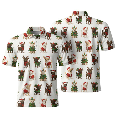 Santa Reindeer Tree Chihuahua Hoodie, Chihuahua T Shirt, Funny Chihuahua Shirt