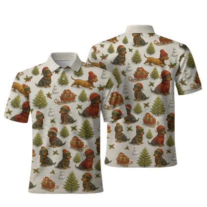 Christmas Dachshund Shirt, Weenie Dog Shirts, Winter Holiday Dog Sweater Design