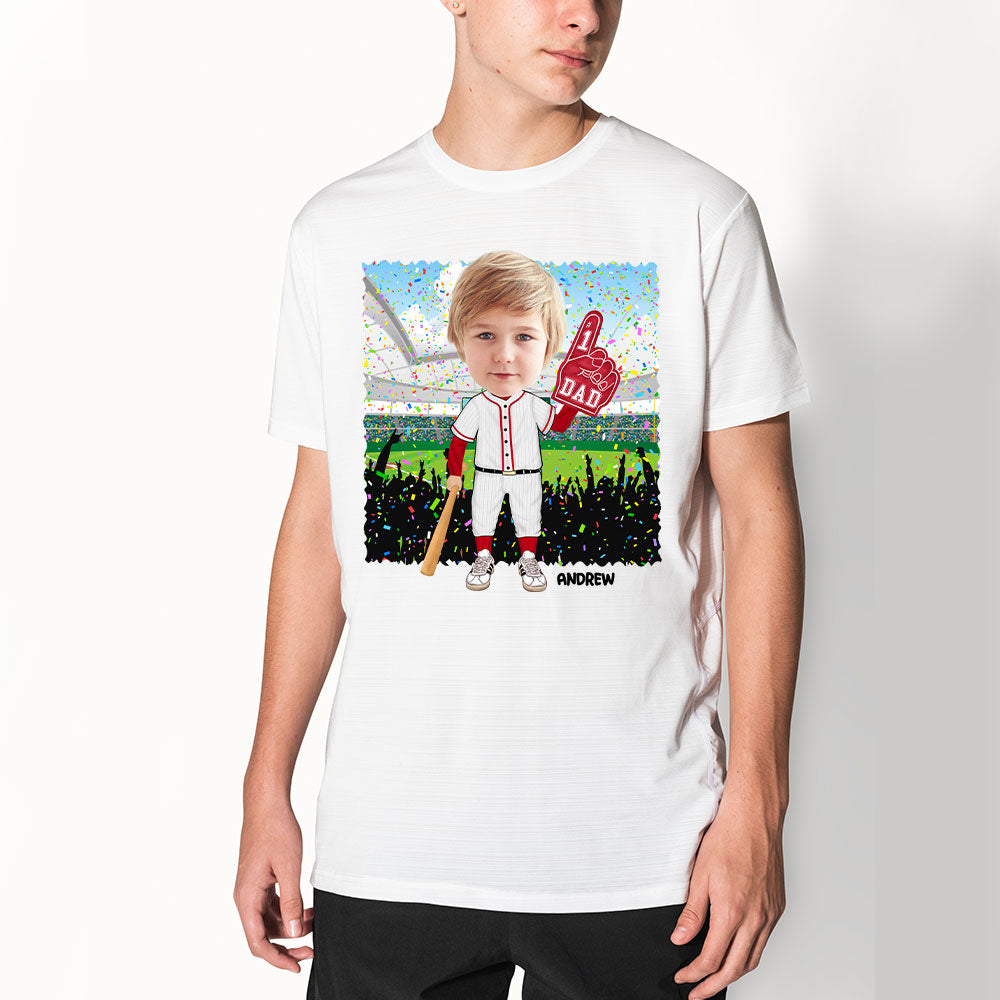 Personalized MVP Dad Shirt – 100% Organic Cotton