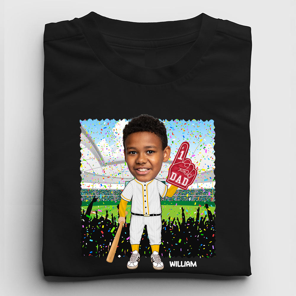 Personalized MVP Dad Shirt – 100% Organic Cotton