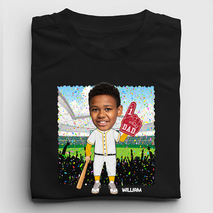 Personalized MVP Dad Shirt – 100% Organic Cotton