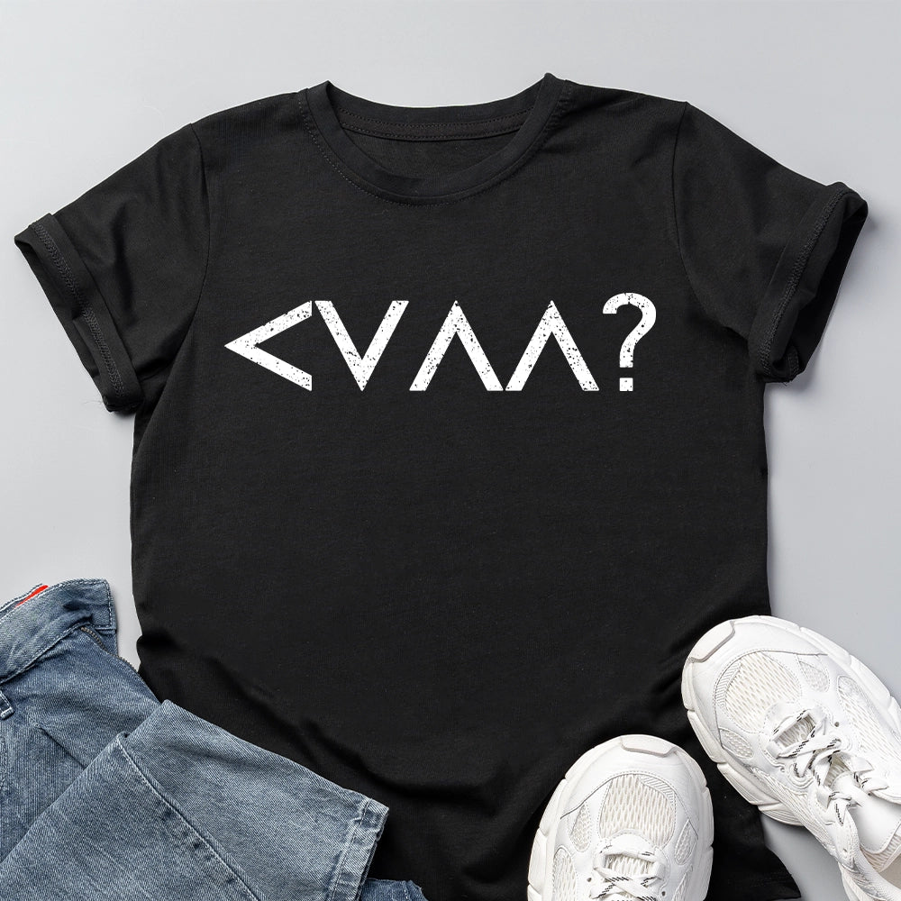 Sarcastic Humor Funny Hidden Message If You Know You Know - 100% Organic T-shirt