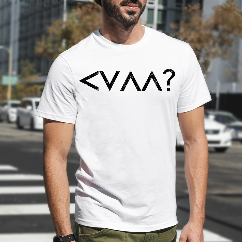 Sarcastic Humor Funny Hidden Message If You Know You Know - 100% Organic T-shirt