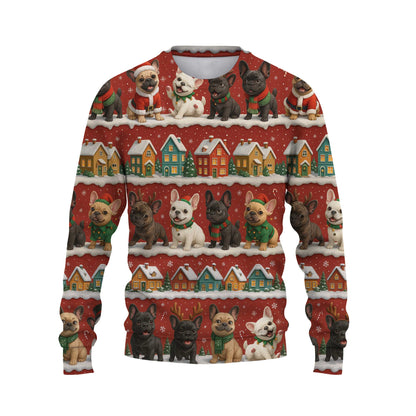 Funny Pug Pattern Shirt, Christmas Cute Pug Shirts, Xmas Hoodie For Pug Lover