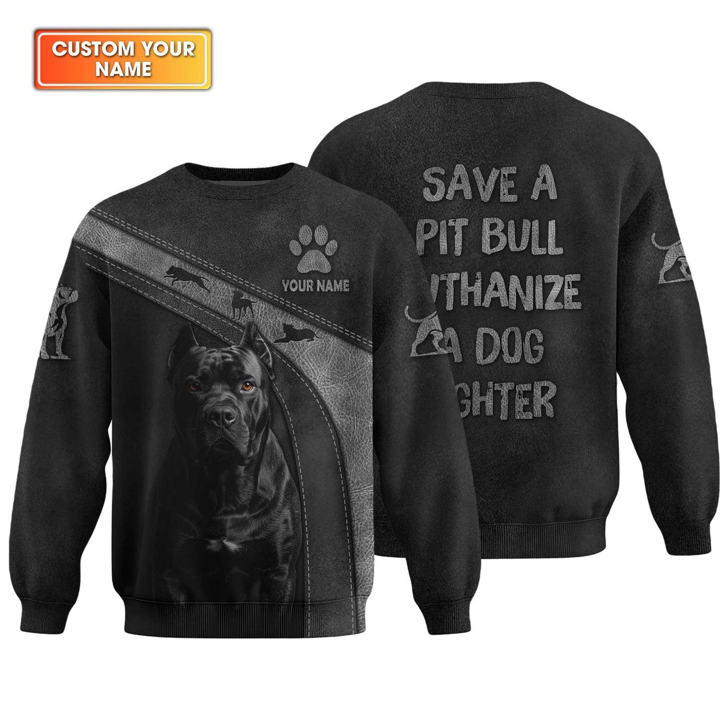 Save A Pit Bull Euthanize A Dog Fighter Shirt, Pit Bull T Shirt, Funny Cool Pit Bull Shirt