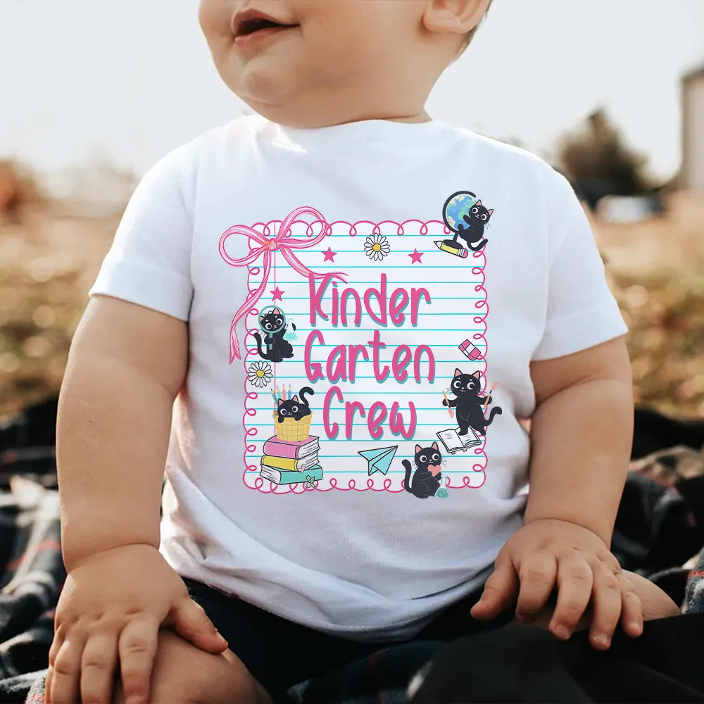 Kindergarten/Pre-K/Primary Back To School - Custom Gift For Kids - Personalized Toddler T-Shirt