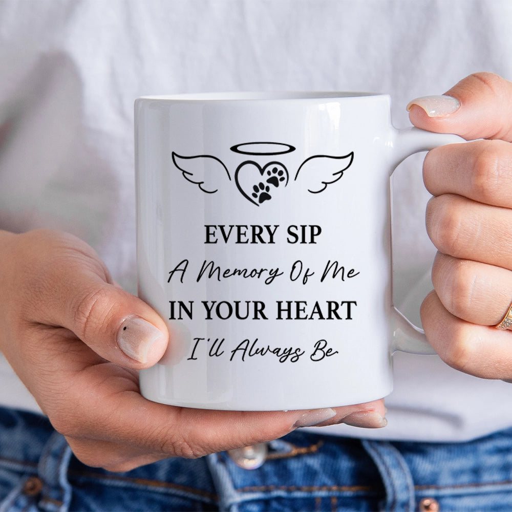 Furever Friend - Custom Photo Dog Memorial Gift - Personalized Mug