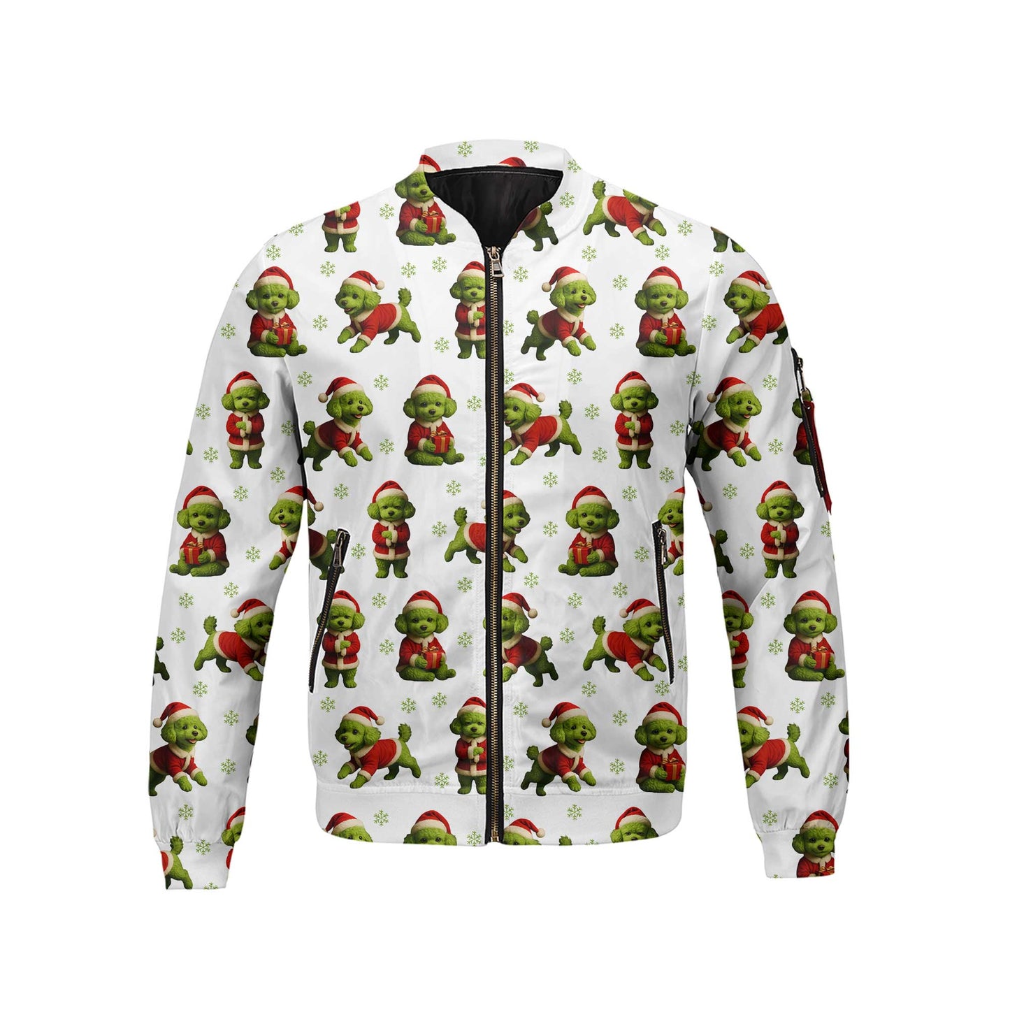 Funny Poodle Pattern Hoodie For Christmas Season, Xmas Poodle Shirt, Poodle Sweater For Dog Lover