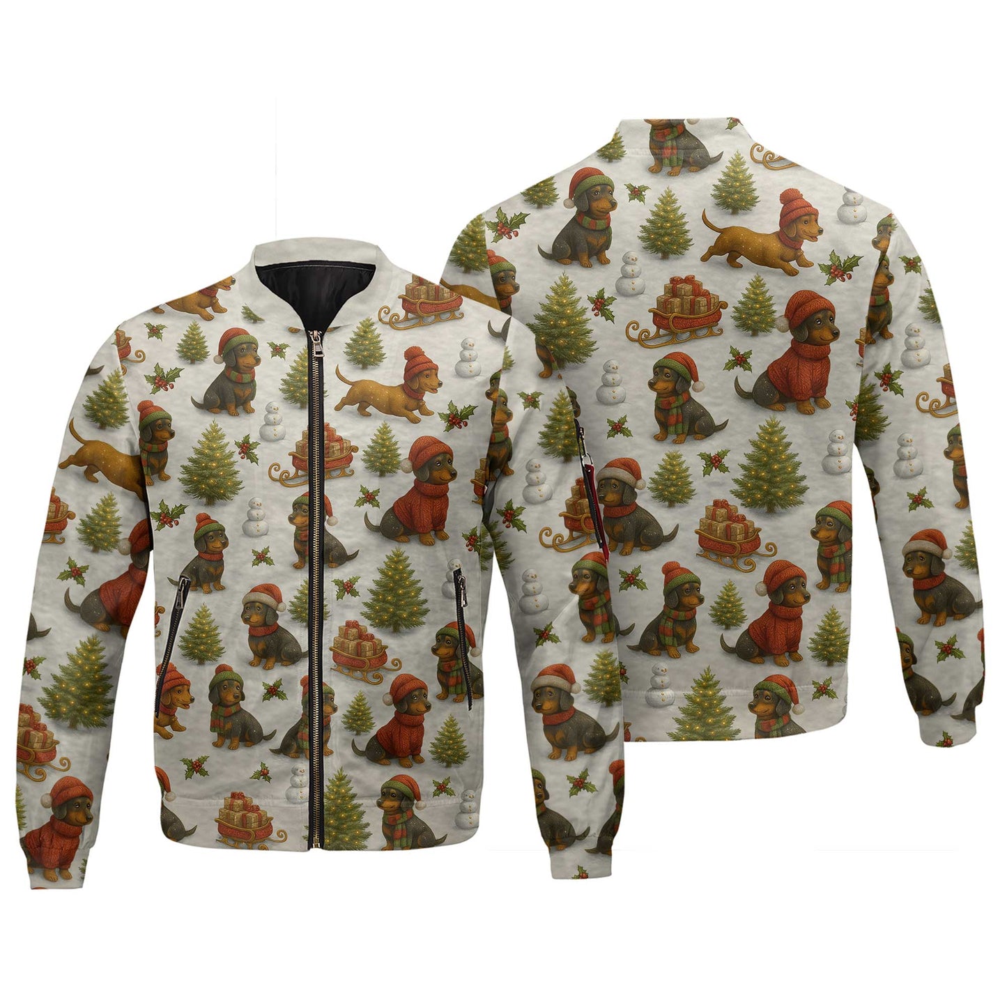 Christmas Dachshund Shirt, Weenie Dog Shirts, Winter Holiday Dog Sweater Design