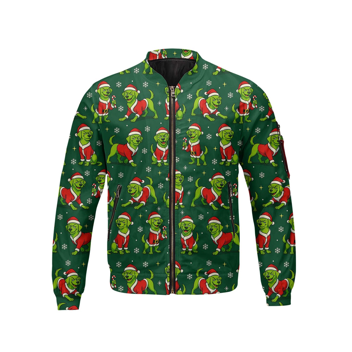 Funny Labrador Retriever Christmas Sweatshirt, Cute Green Dog Shirt, Perfect Christmas Gift for Dog Lovers