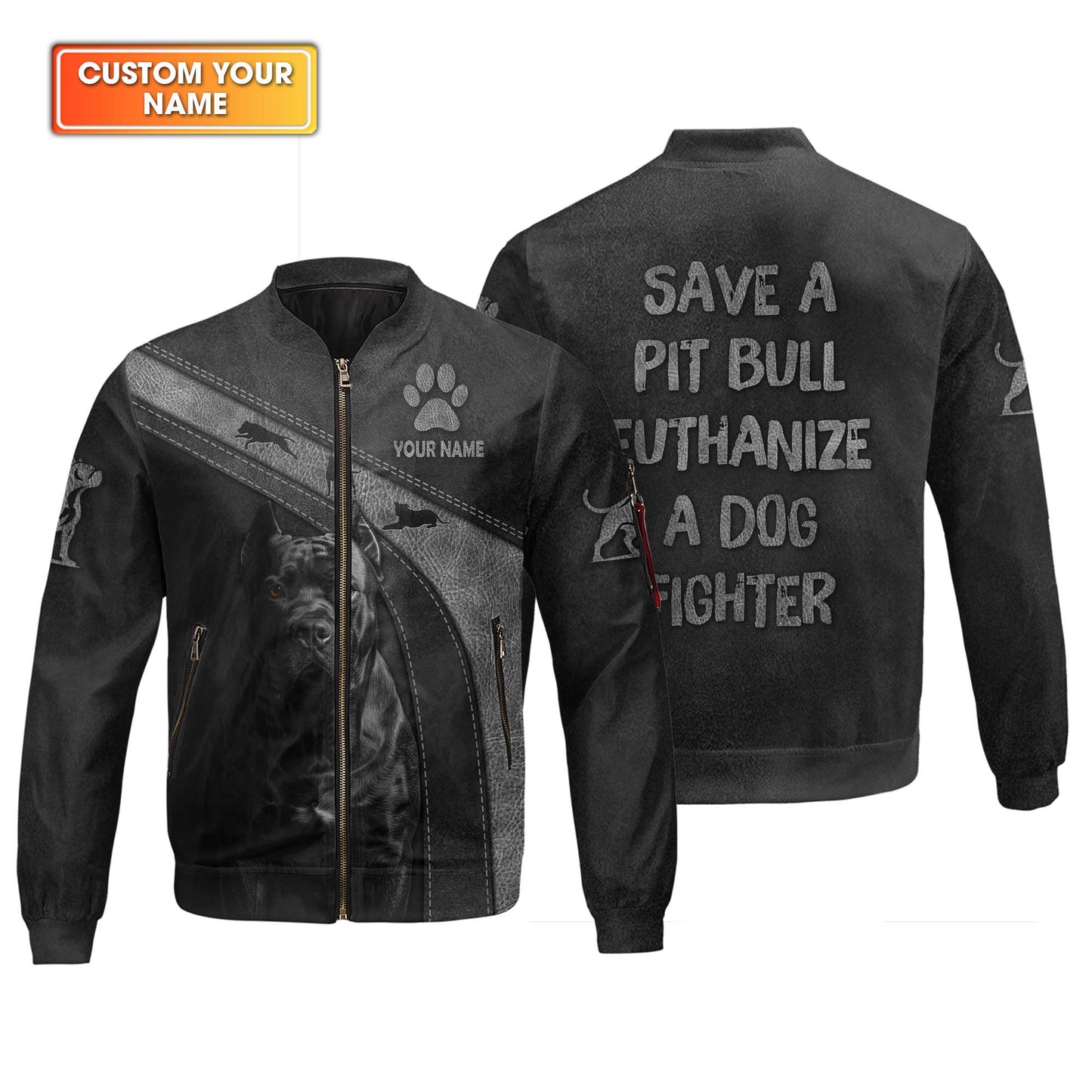 Save A Pit Bull Euthanize A Dog Fighter Shirt, Pit Bull T Shirt, Funny Cool Pit Bull Shirt