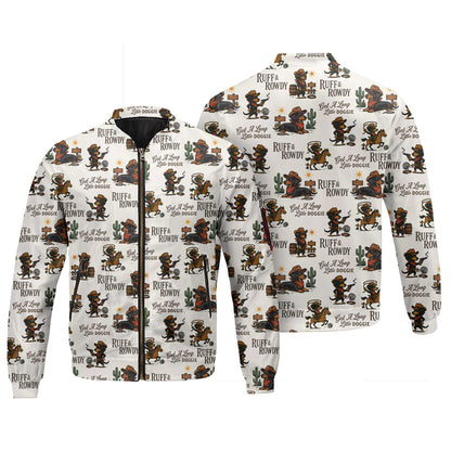 Get A Long Little Doggie Vintage Dachshund Shirt, Western Cowboy Dachshund Pattern Polo, Dachshund T Shirt, Wiener Dog T Shirt