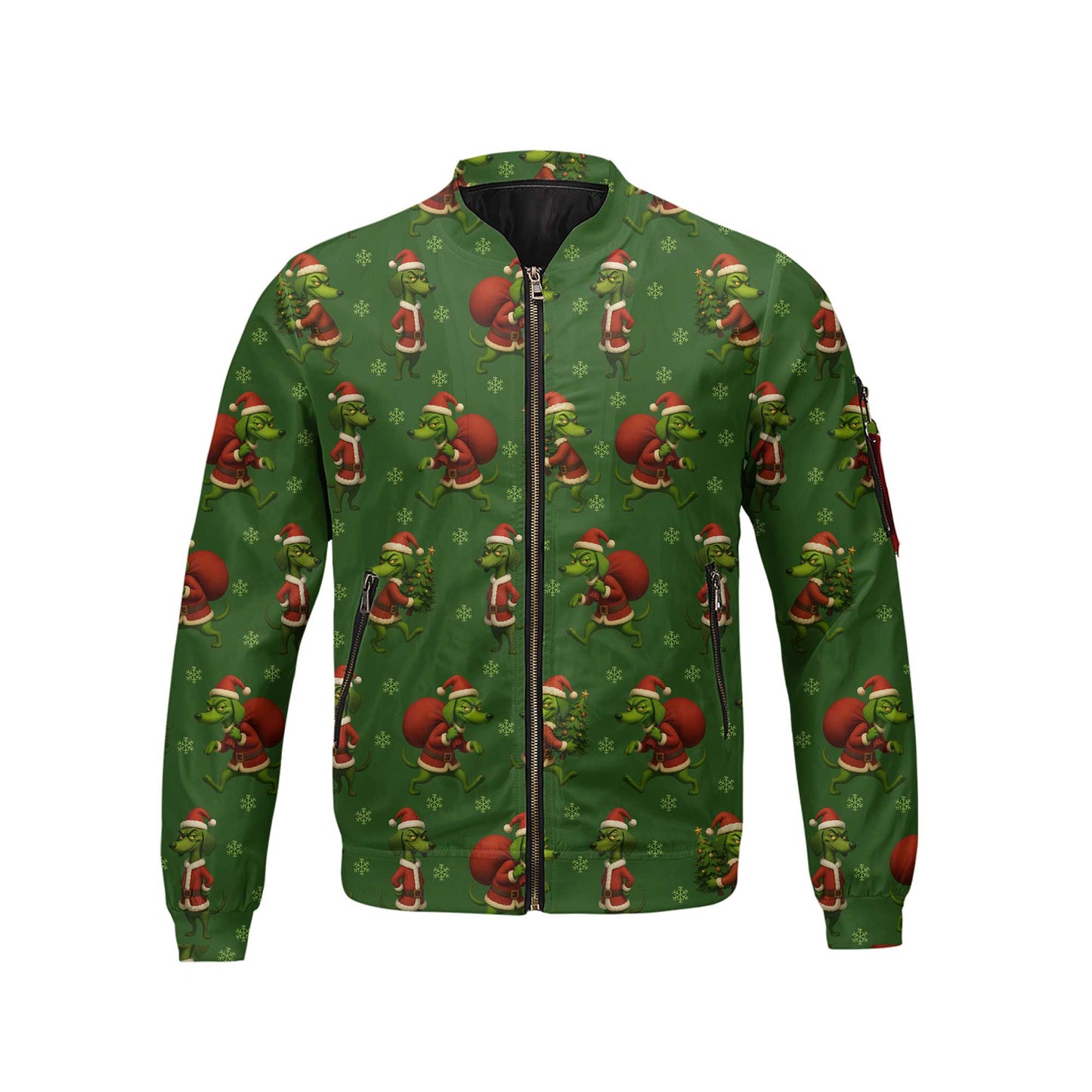 Funny Grinch Dachshund Christmas Hoodie, Xmas Pattern Dachshund Shirt, Wiener Dog Shirt For Pet Lover