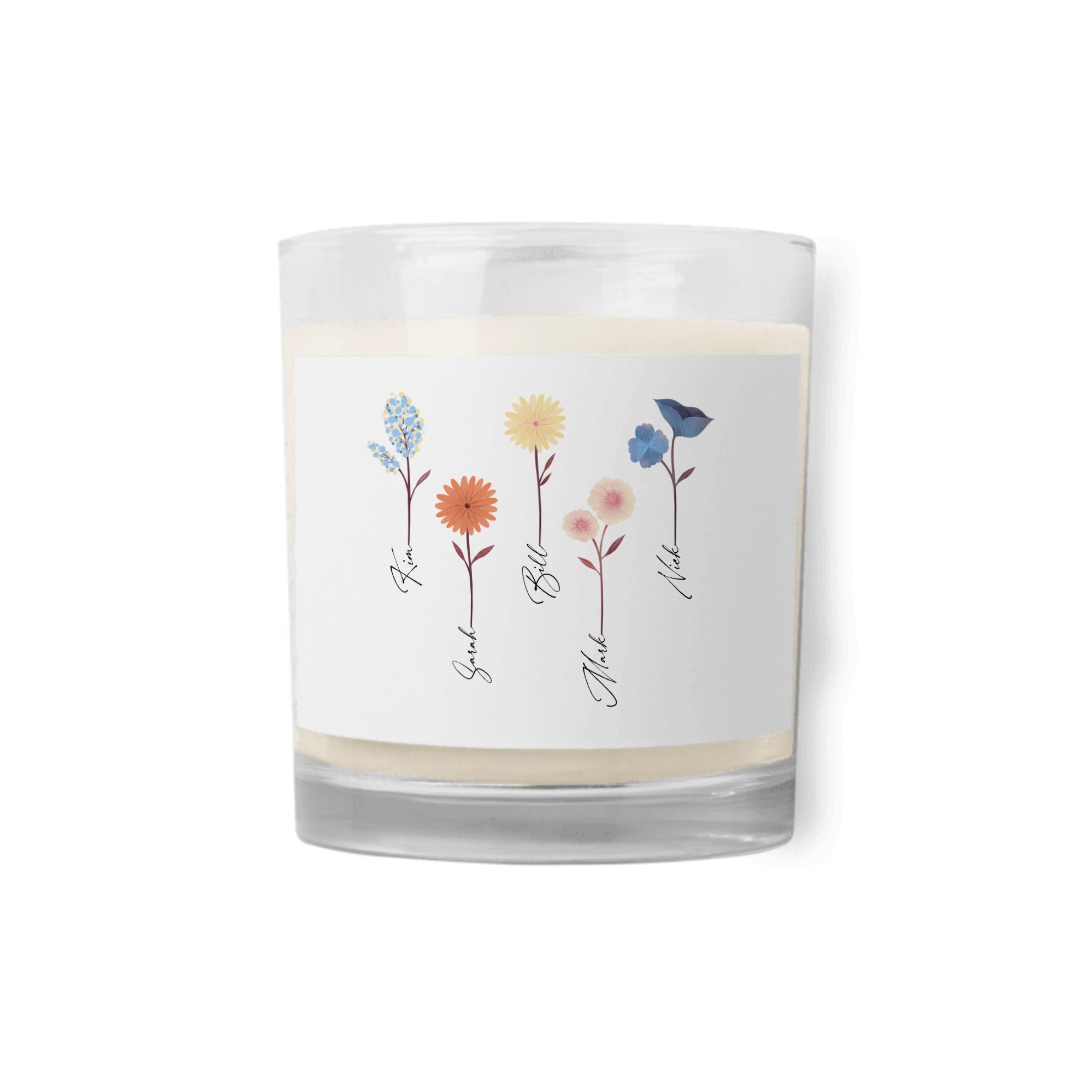 Glass Jar Soy Wax Candle