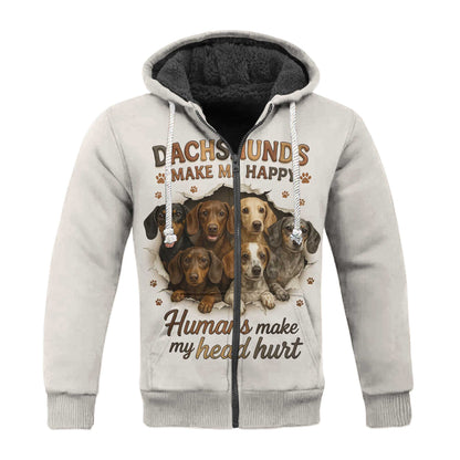 Dachshunds Make Me Happy, Dachshund Shirt, Weiner Dog Shirts, T Shirts For Dachshunds