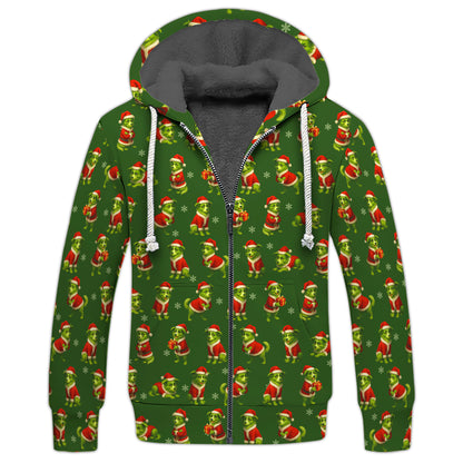 Funny Green Border Collie Christmas Hoodie, Cute Holiday Dog Sweatshirt, Xmas Gift for Border Collie Lovers