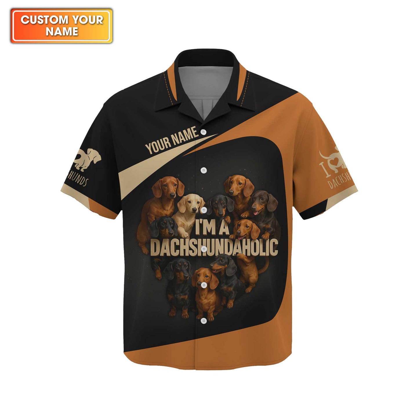 I'm A Dachshundaholic Weiner Dog Shirts, Dachshund T Shirt, Shirts For Dachshunds