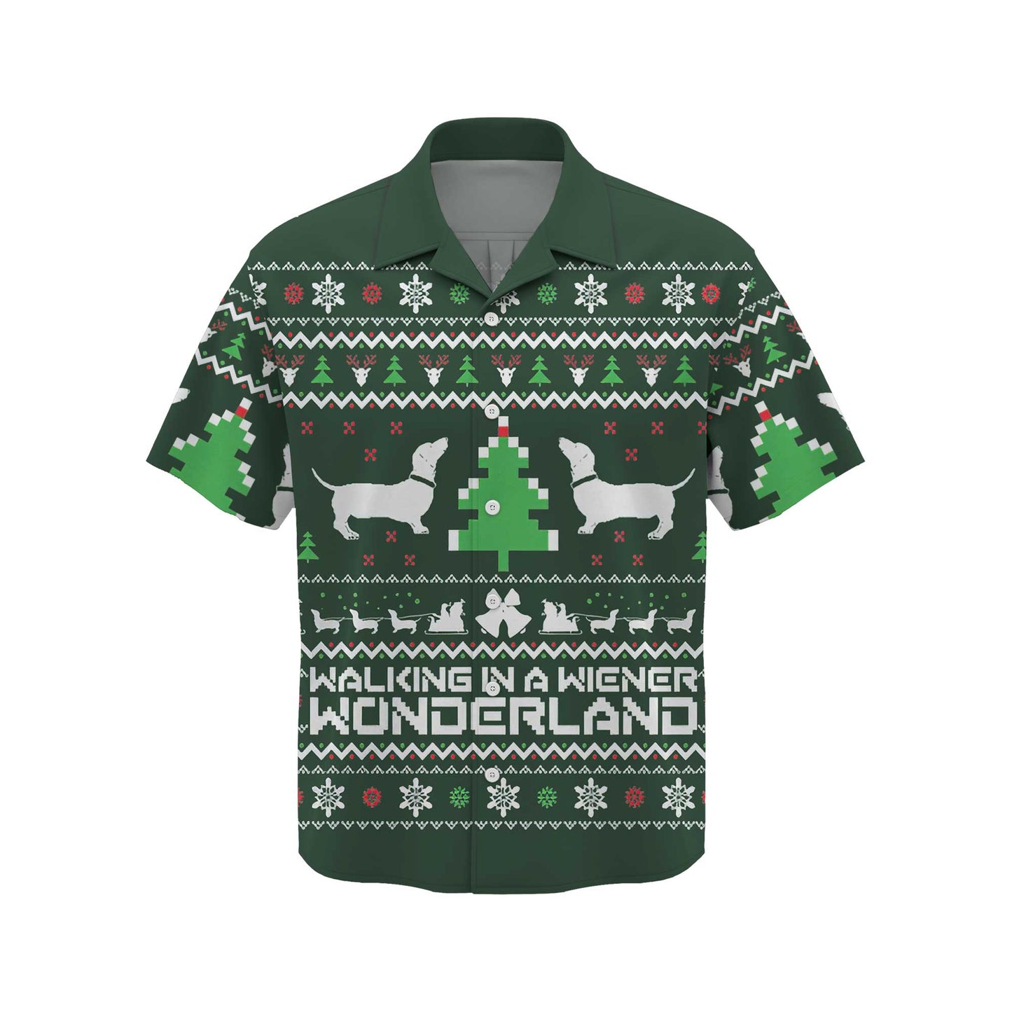 Walking In A Wiener Wonderland, Christmas Dachshund Shirt, Weiner Dog Shirts