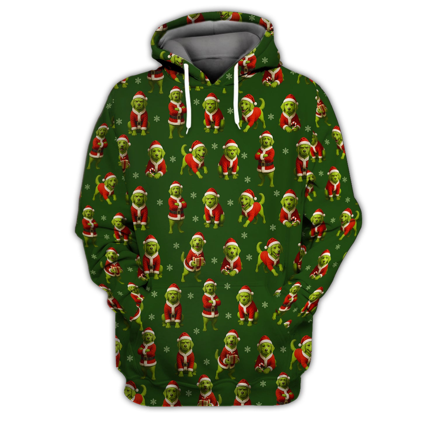 Funny Green Golden Retriever Christmas Shirt, Xmas Golden Retriever  Pattern Hoodie, Golden Retriever Christmas Shirt For Dog Lover