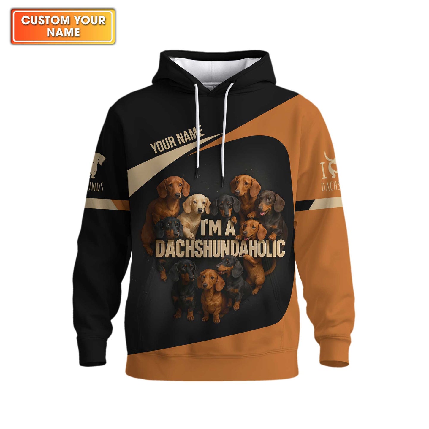 I'm A Dachshundaholic Weiner Dog Shirts, Dachshund T Shirt, Shirts For Dachshunds