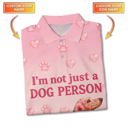 I’m Not Just A Dog Person I’m A Dachshund Mommy, Dachshund Shirt, Wiener Dog Shirts