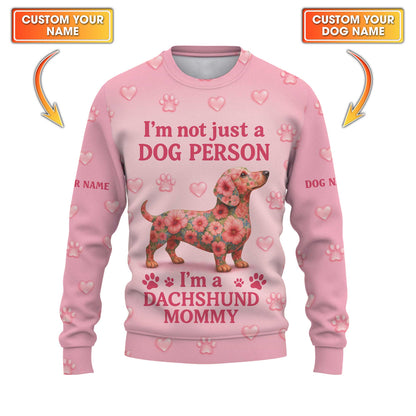 I’m Not Just A Dog Person I’m A Dachshund Mommy, Dachshund Shirt, Wiener Dog Shirts