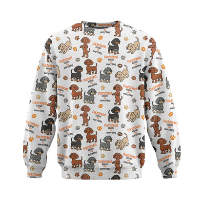 Dachshund Kisses Fix Everything Pattern Polos, Dachshund Shirt, Weiner Dog T Shirt