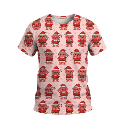 Funny Pattern Pug Shirt, Adorable Pink Grinch Xmas Hoodie, Christmas Pug Shirt For Dog Lover