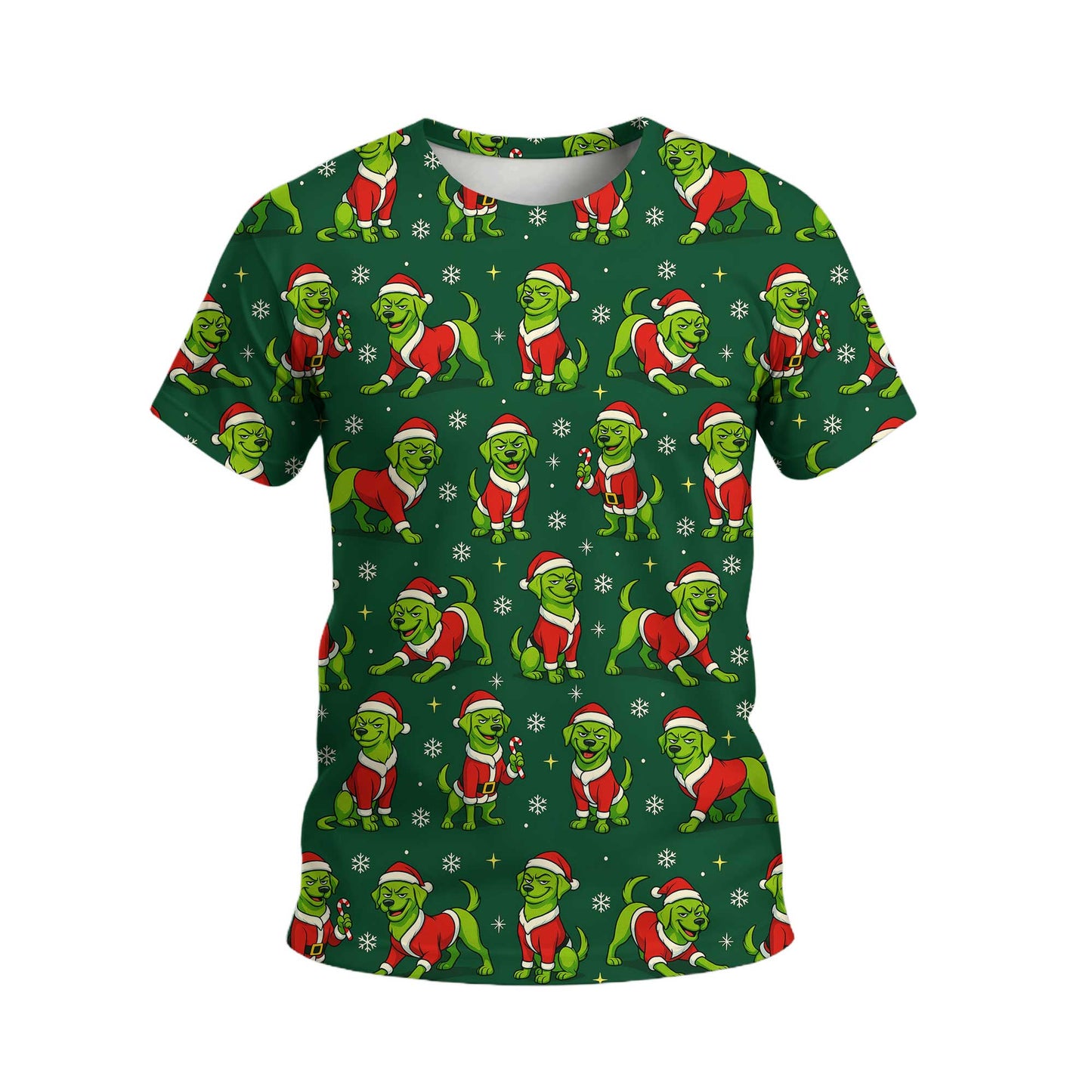 Funny Labrador Retriever Christmas Sweatshirt, Cute Green Dog Shirt, Perfect Christmas Gift for Dog Lovers