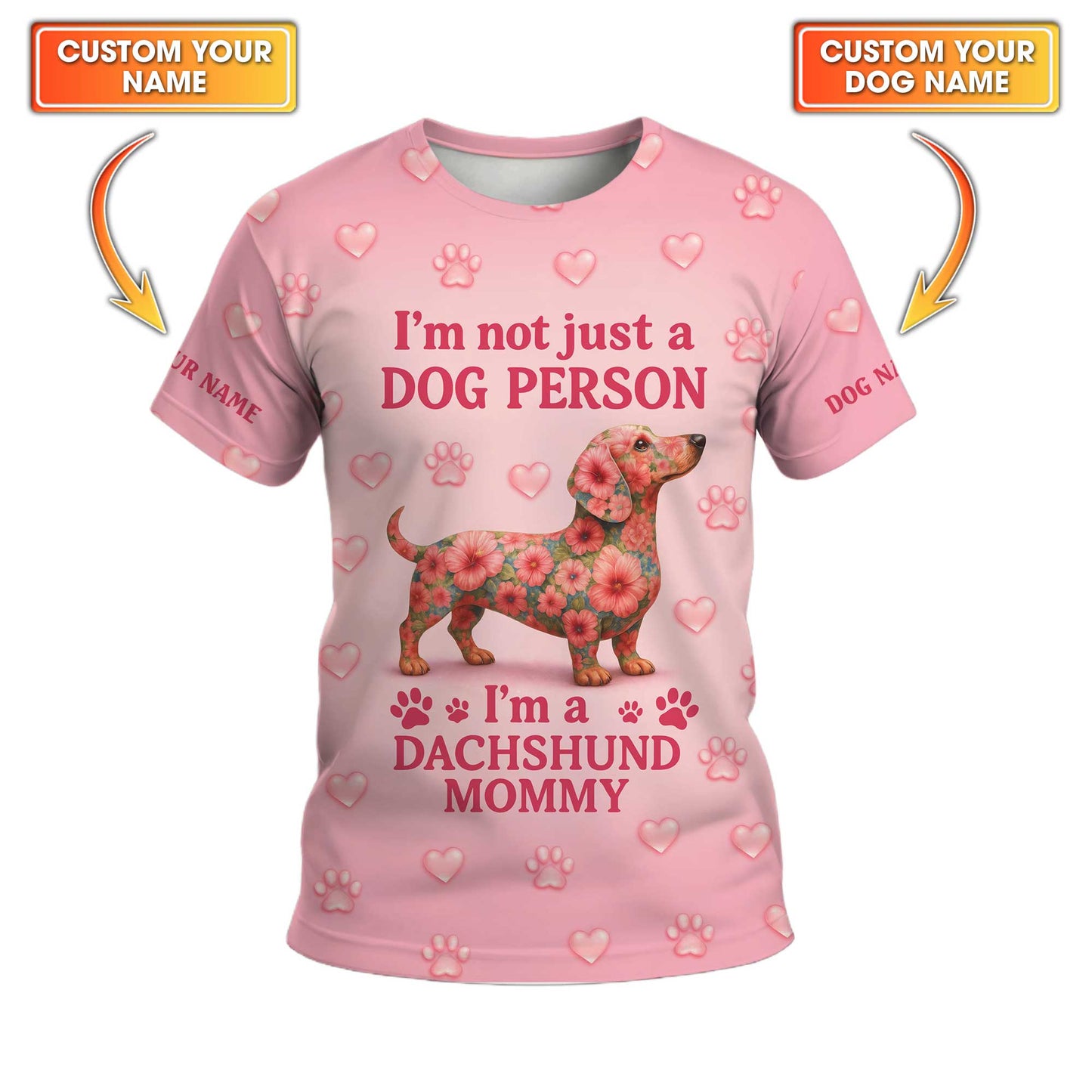 I’m Not Just A Dog Person I’m A Dachshund Mommy, Dachshund Shirt, Wiener Dog Shirts