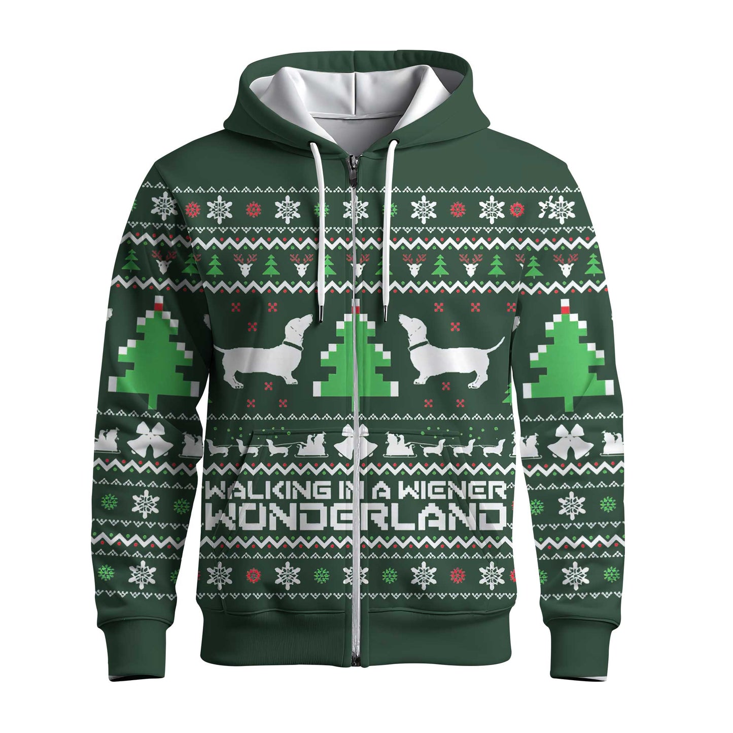 Walking In A Wiener Wonderland, Christmas Dachshund Shirt, Weiner Dog Shirts