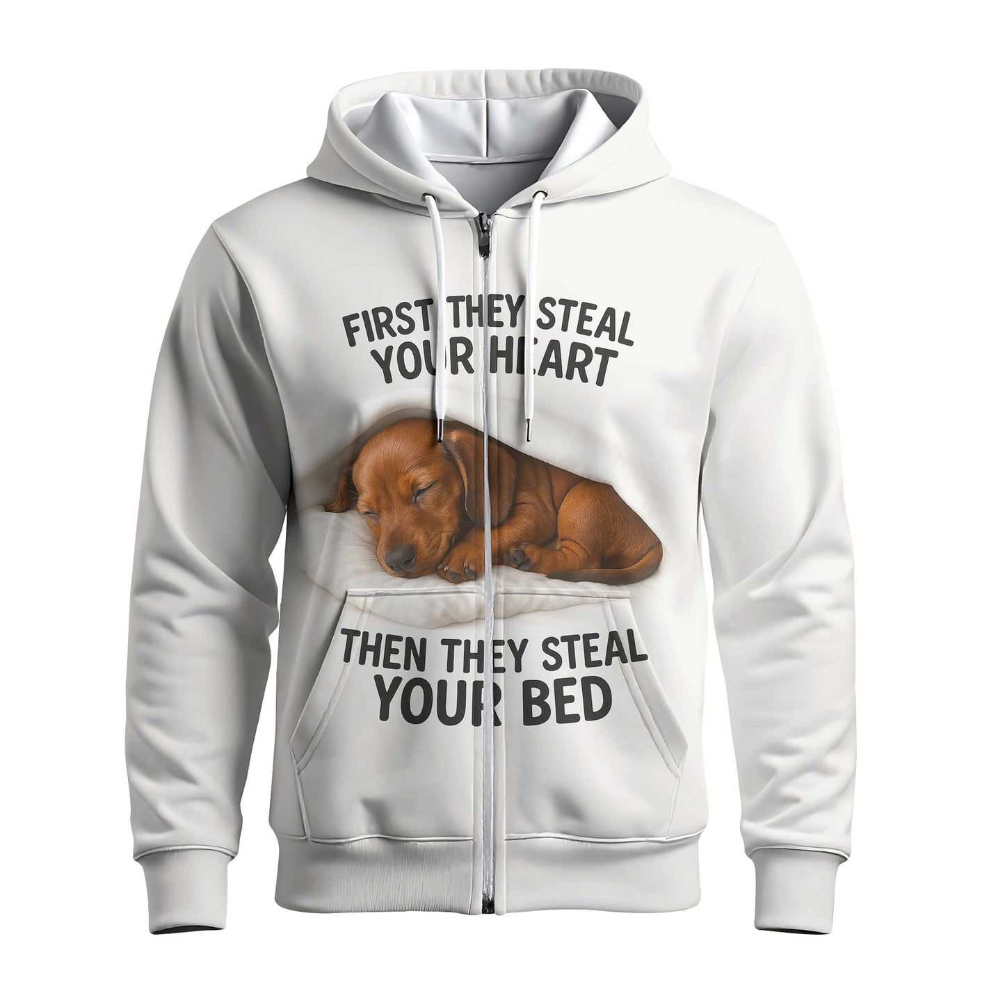 First They Steal Your Heart Then They Steal Your Bed, Dachshund Shirt, Weiner Dog T Shirt