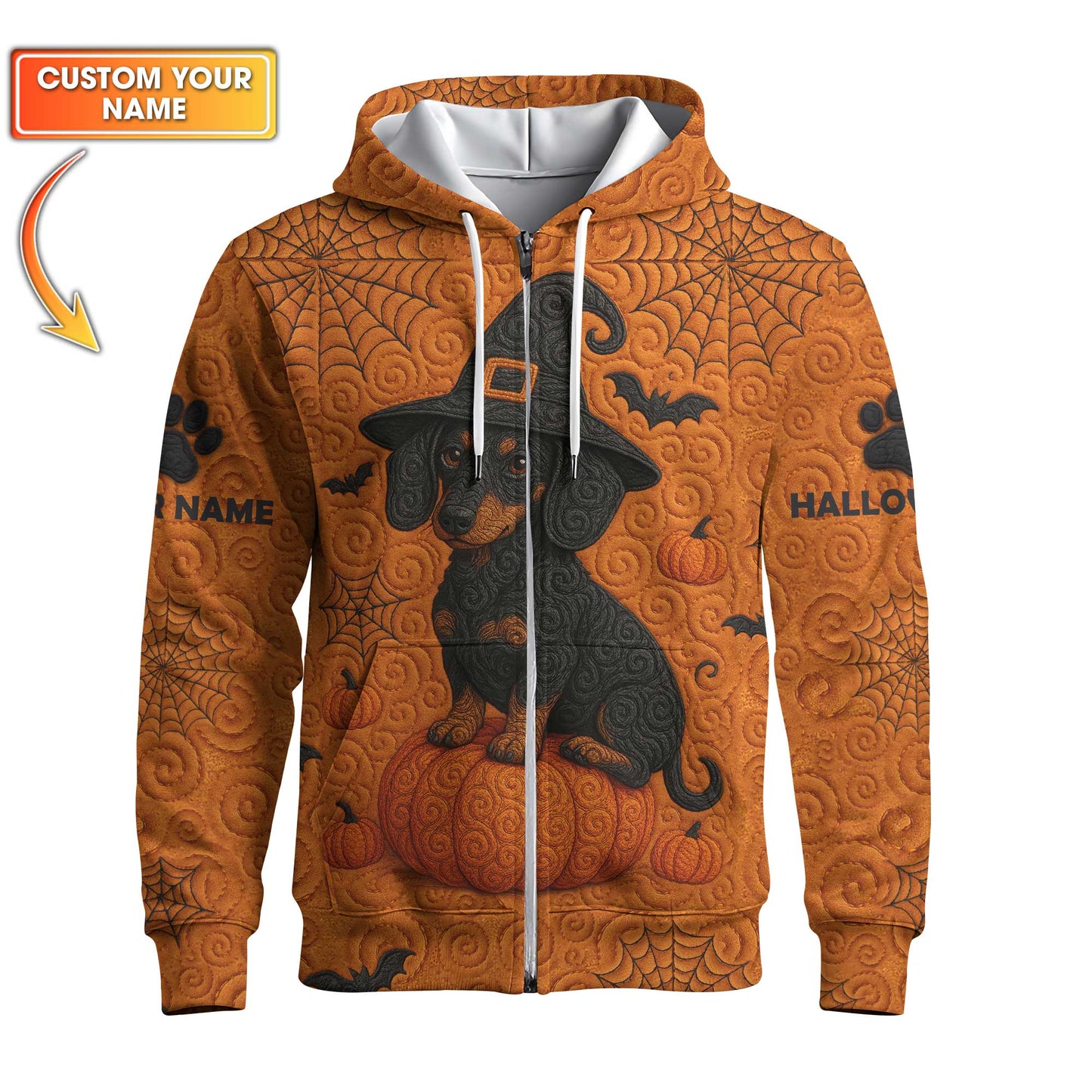 Pumpkin Halloween Shirt, Dachshund Sweatshirt, Weiner Dog Shirt